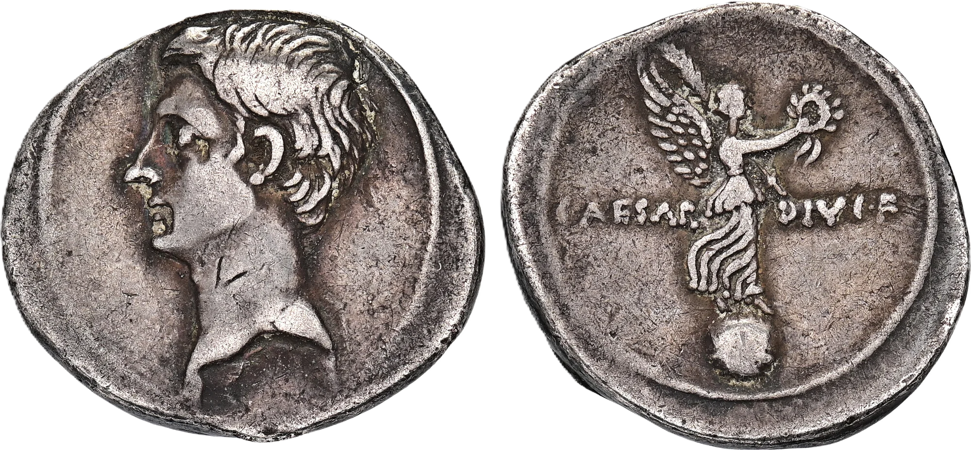 Octavian | Victoria Denarius