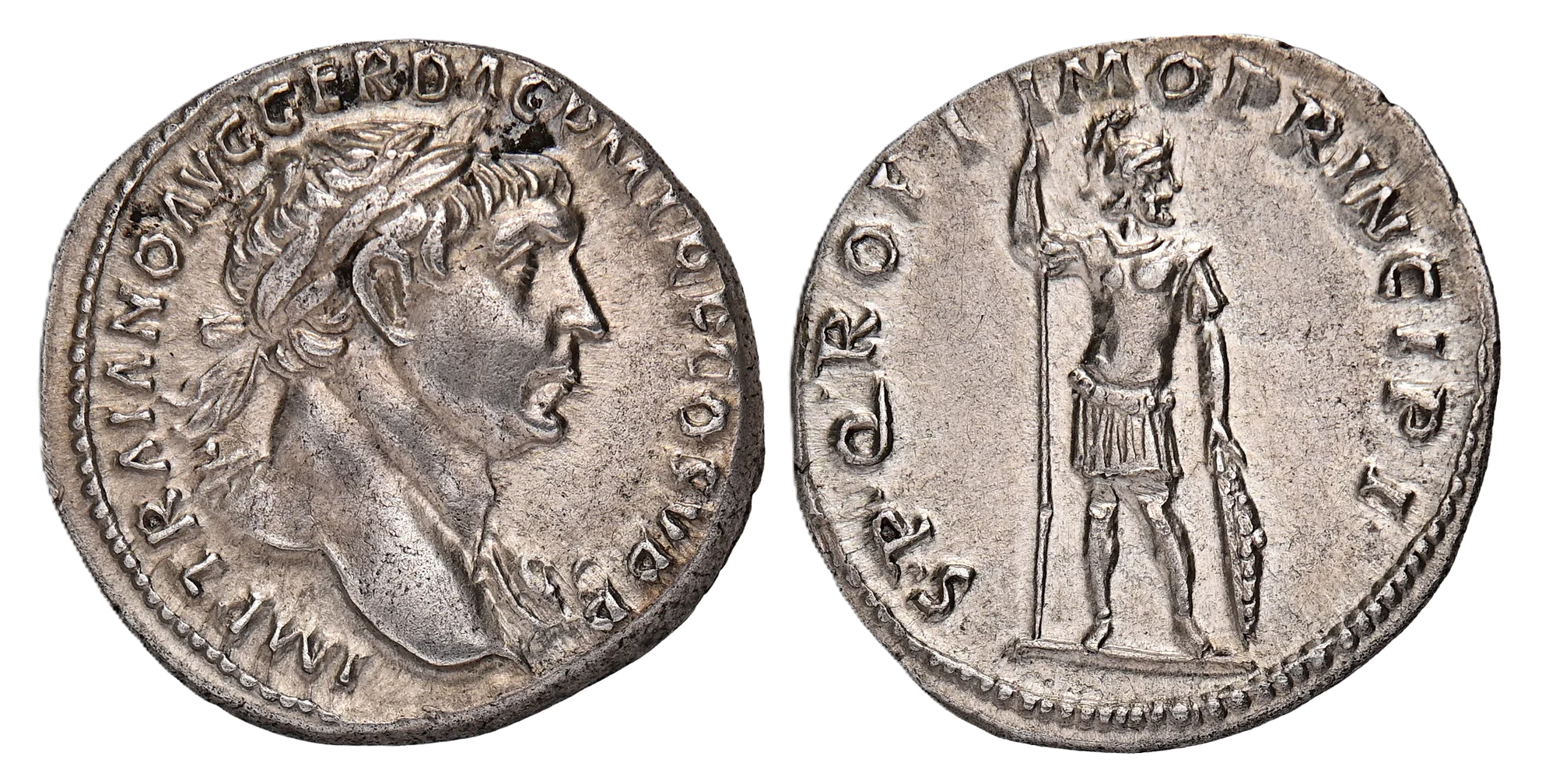 Trajan | Mars Denarius